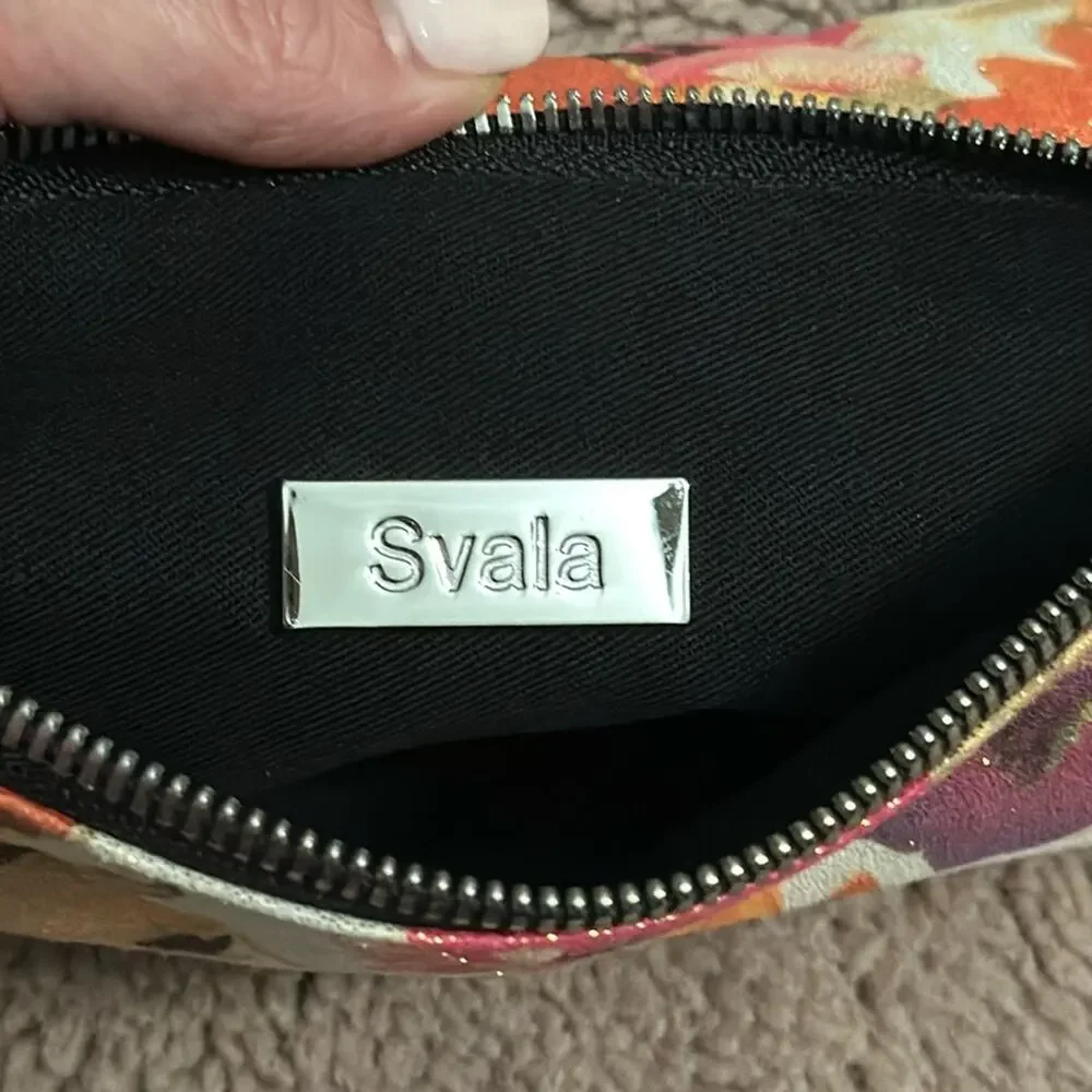 Floral Ariel Pouch by Svala NWOT